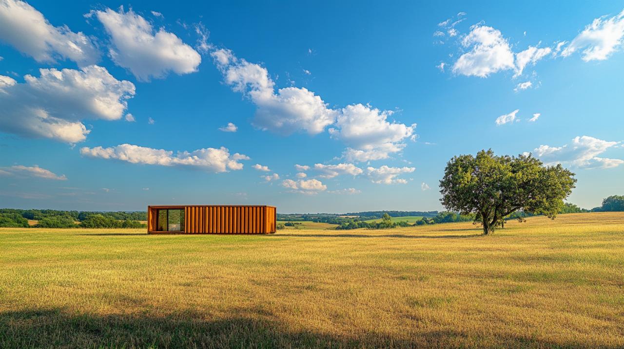 ¿Se puede colocar un contenedor en un terreno no urbanizable en Francia? Todo sobre las normativas de tamaño aplicables